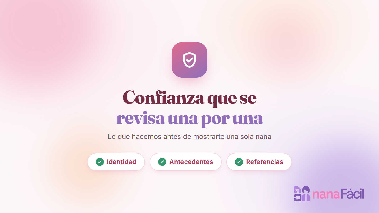 Lo que hacemos antes de mostrarte una sola nana
